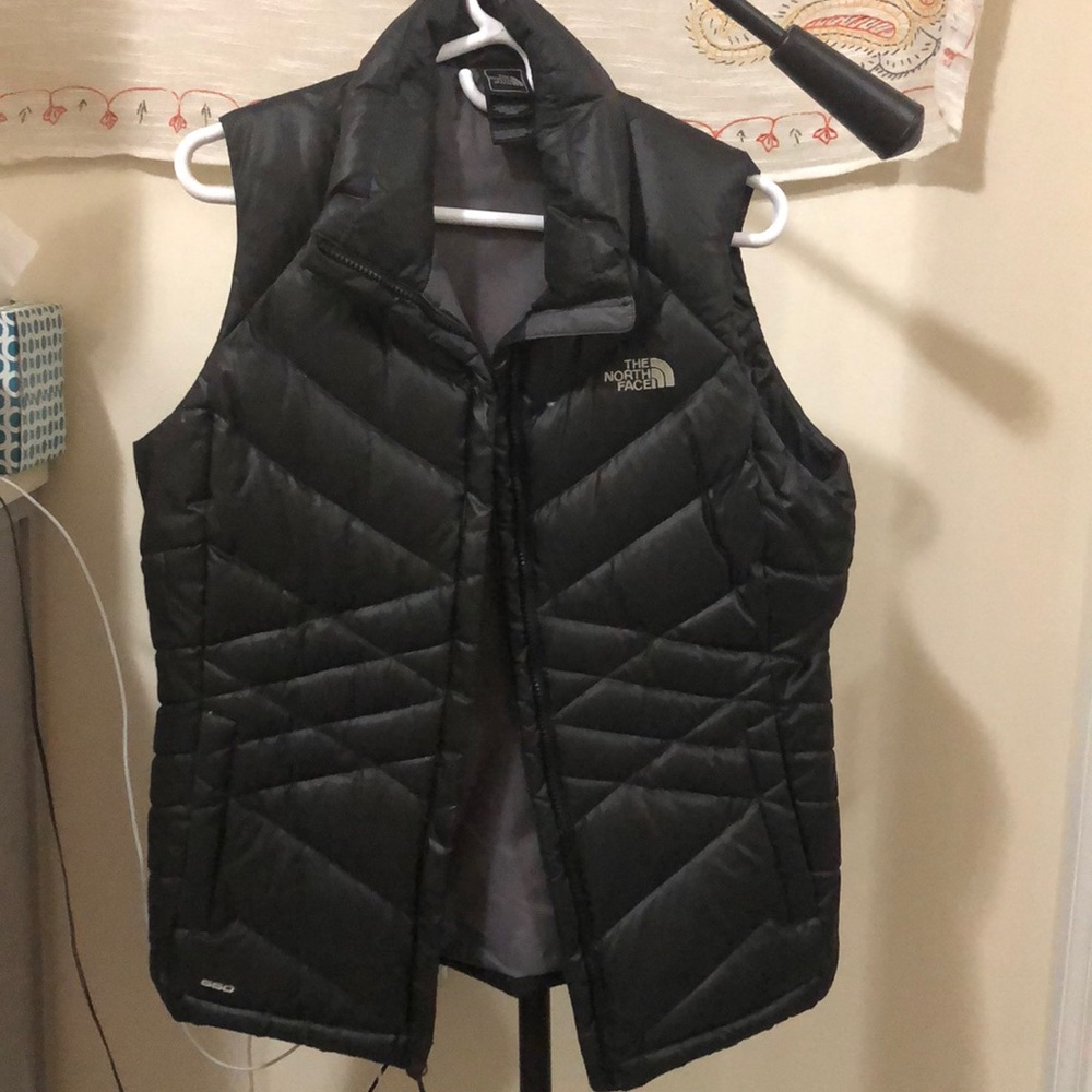 Black North Face Vest
